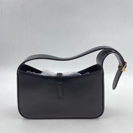 Sold Hobo bag by Yves Saint Laurent Le 5 à 7 monogram Black Leather Standard Size
