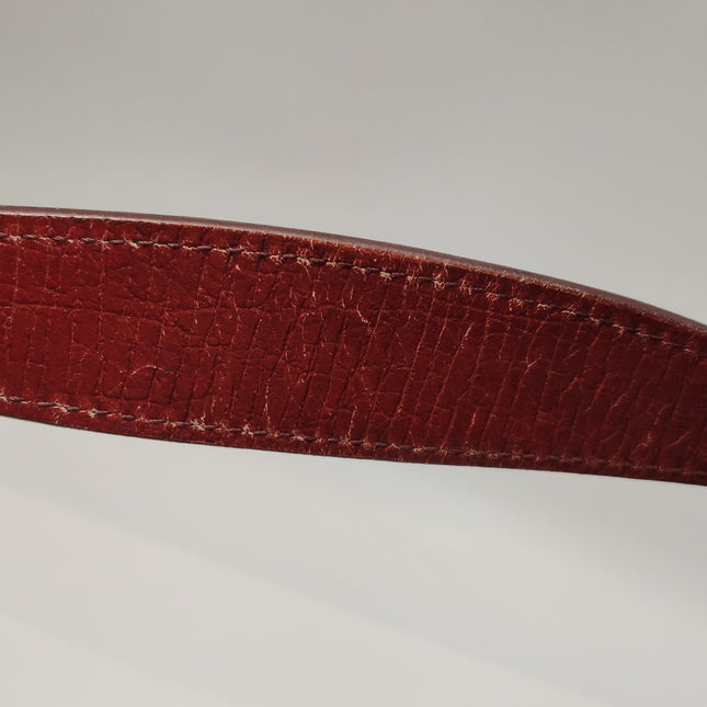 Gucci Jackie Vintage Medium Red Monogram Canvas and Leather Silver Hardware Shoulder Bag