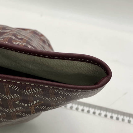 Goyard Saint Louis PM Medium Burgundy Goyardine Tote 2020