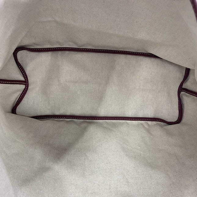 Goyard Saint Louis PM Medium Burgundy Goyardine Tote 2020