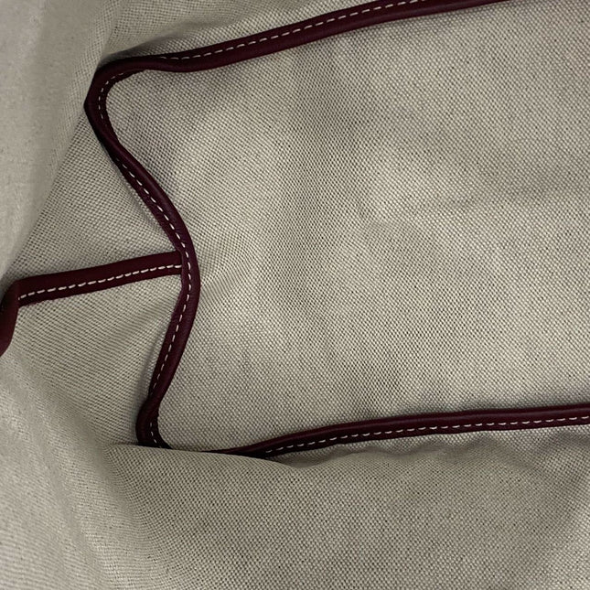 Goyard Saint Louis PM Medium Burgundy Goyardine Tote 2020