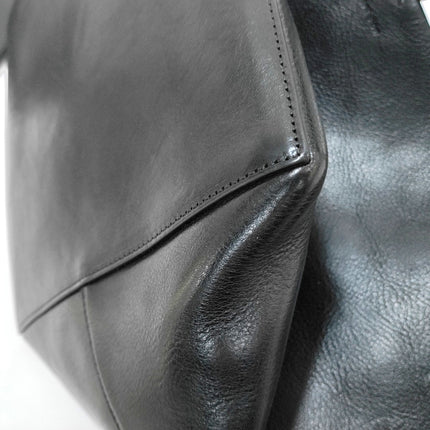 The Row Park Tote Black Calfskin Leather