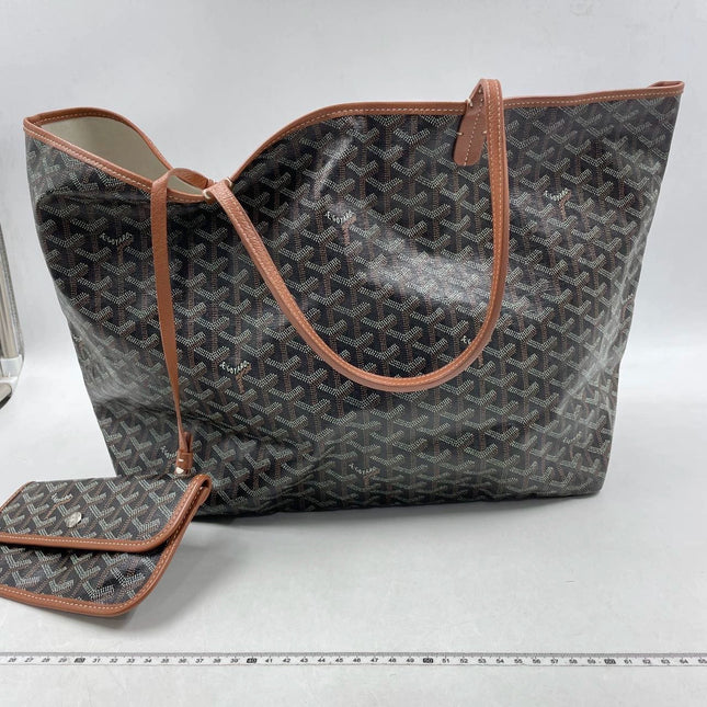 Sold Goyard Saint Louis GM Tote Large Brown