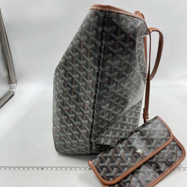 Sold Goyard Saint Louis GM Tote Large Brown