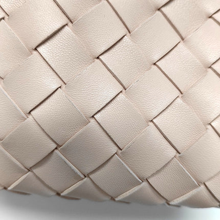 Bottega Veneta Parachute Small Intrecciato Pink Leather with Strap 20cm