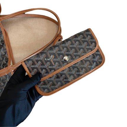 Sold Goyard Saint Louis GM Tote Large Brown