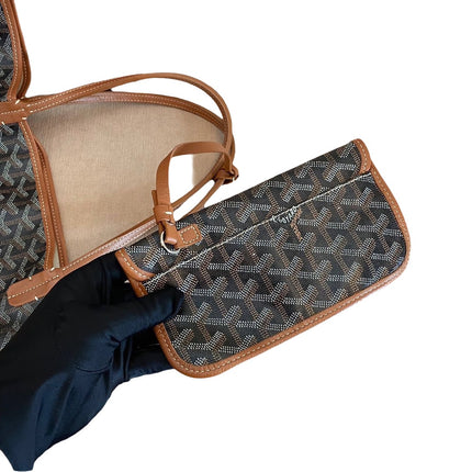 Sold Goyard Saint Louis GM Tote Large Brown
