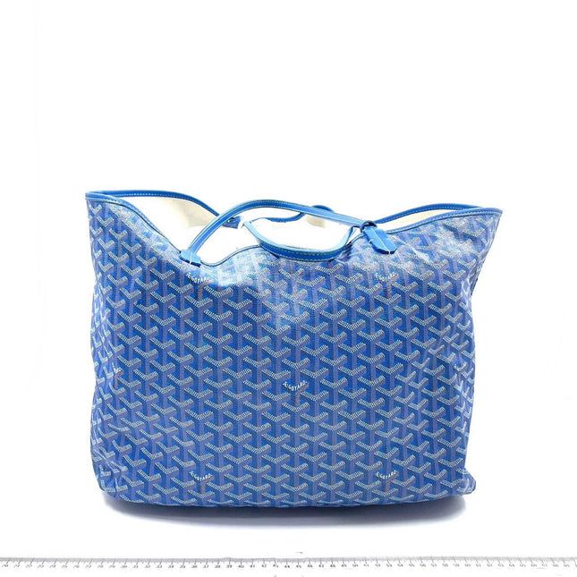 Sold Goyard Saint Louis GM Tote Large Blue