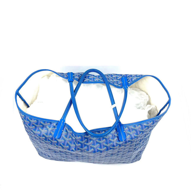 Sold Goyard Saint Louis GM Tote Large Blue