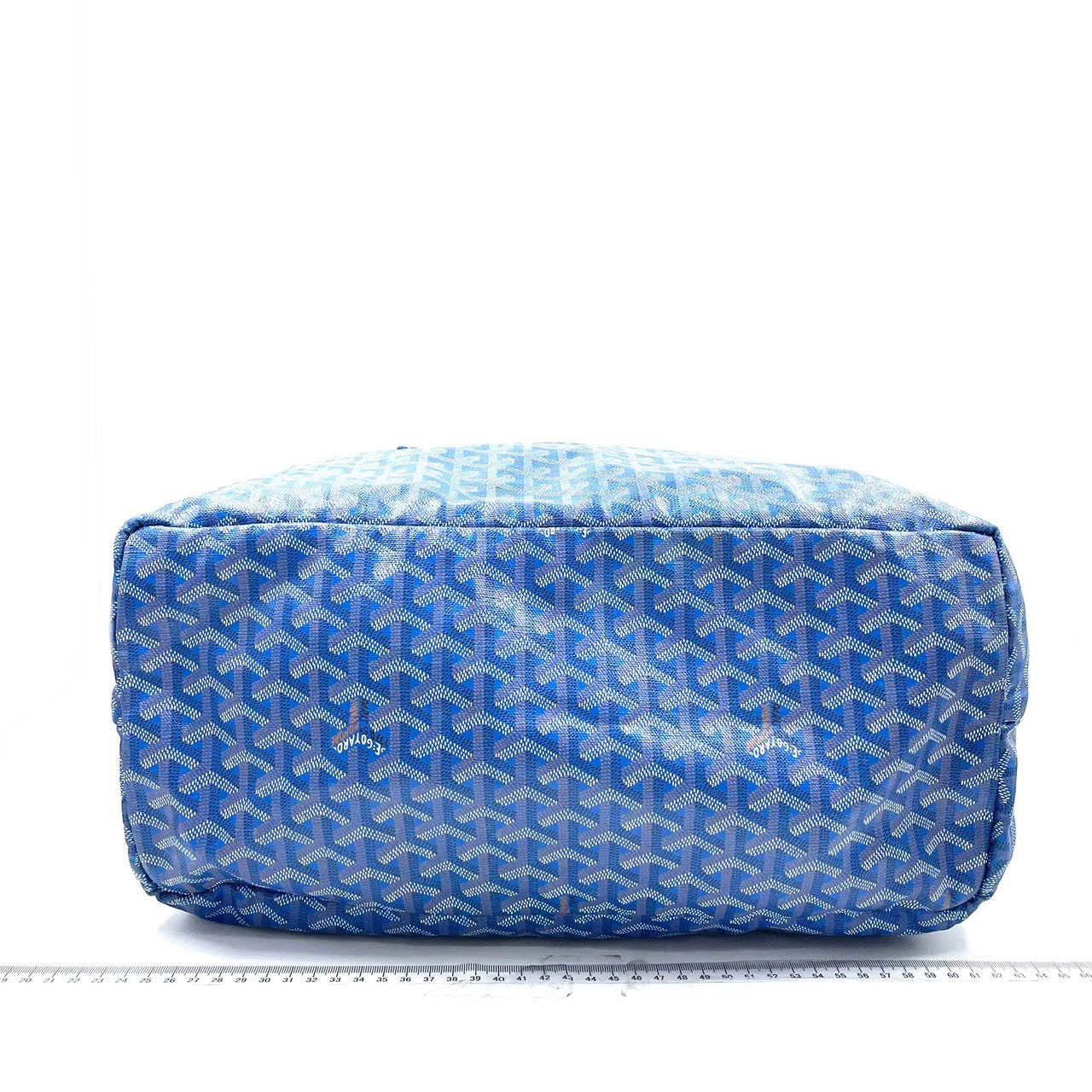 Sold Goyard Saint Louis GM Tote Large Blue