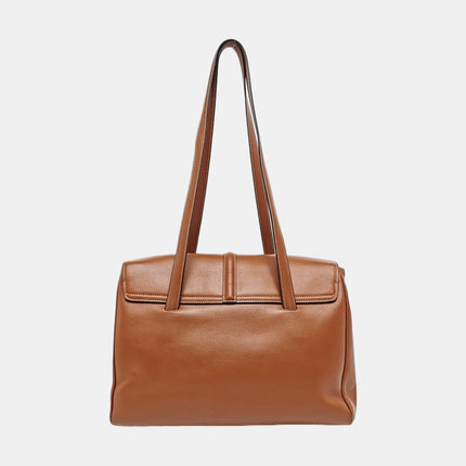 Celine Soft 16 Bag Caramel Natural Tan Smooth Calfskin Leather