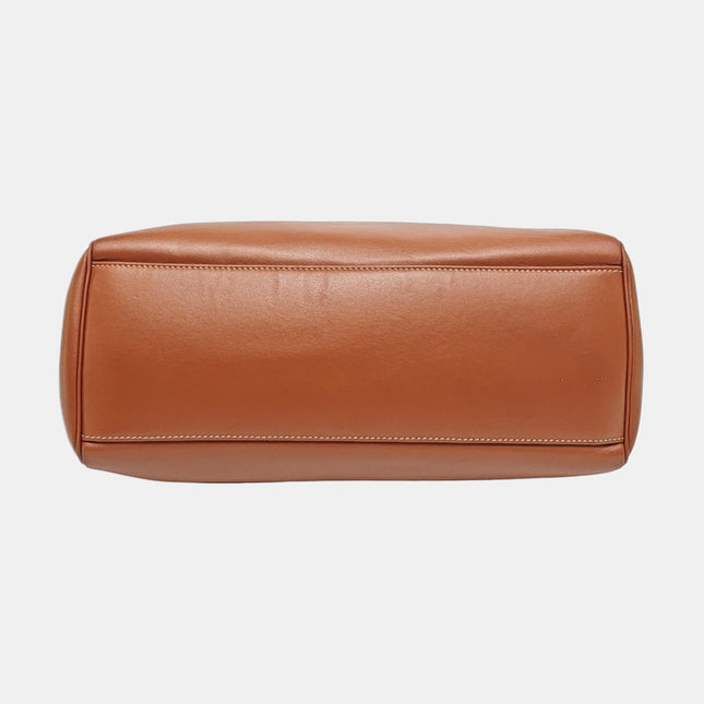 Celine Soft 16 Bag Caramel Natural Tan Smooth Calfskin Leather