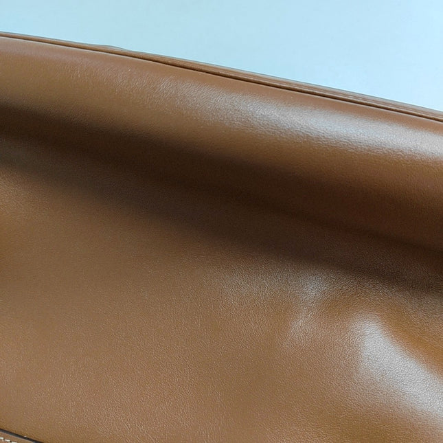 Celine Soft 16 Bag Caramel Natural Tan Smooth Calfskin Leather