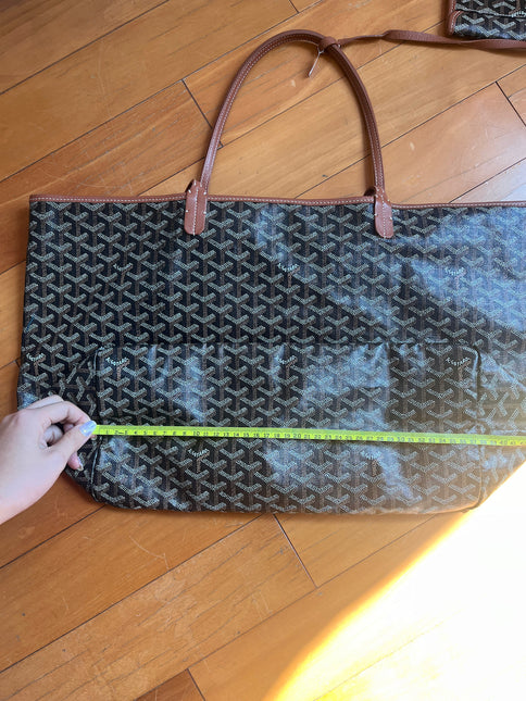 Sold Goyard Saint Louis GM Tote Large Brown