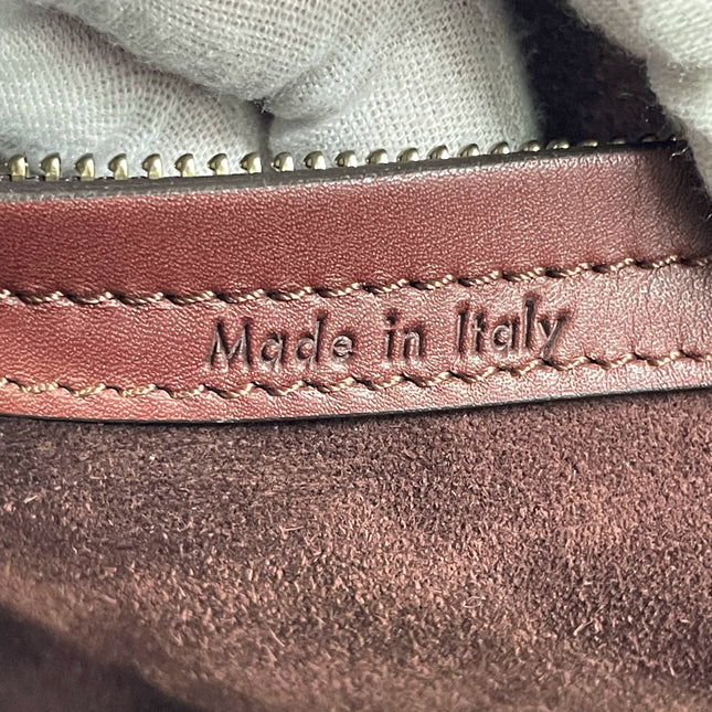 Celine Phantom Mini Burgundy Leather 30cm