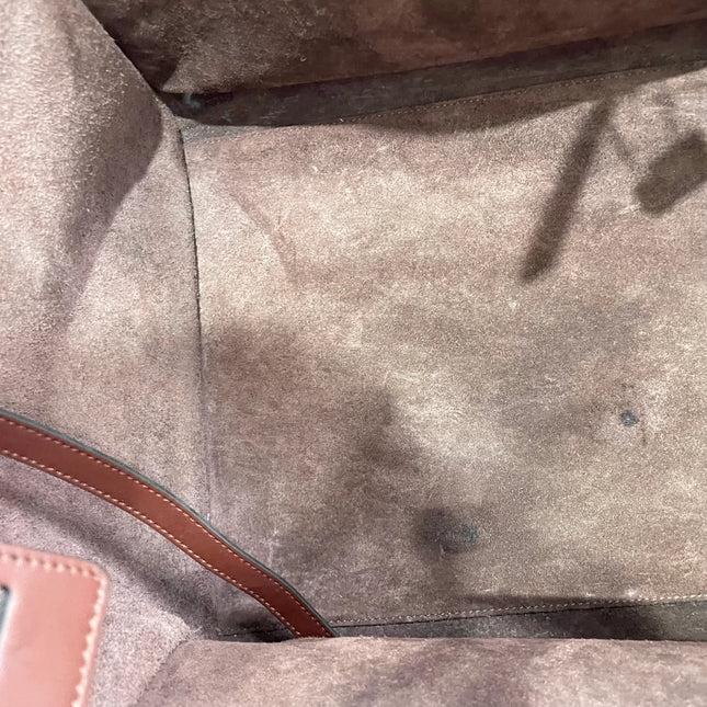 Celine Phantom Mini Burgundy Leather 30cm