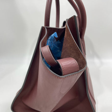 Celine Phantom Mini Burgundy Leather 30cm