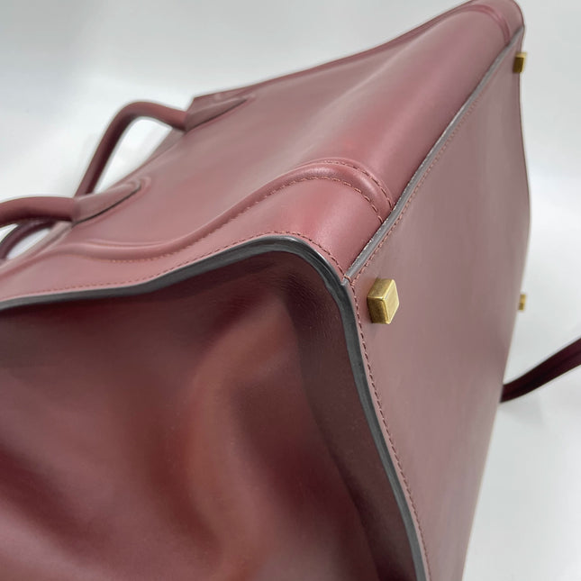 Celine Phantom Mini Burgundy Leather 30cm