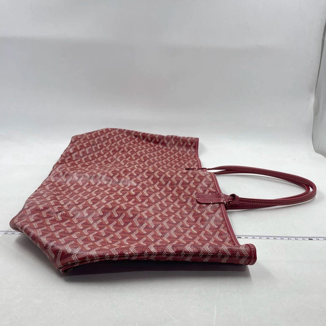 Sold Goyard Saint Louis GM Tote Large Burgundy