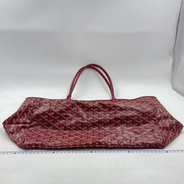 Sold Goyard Saint Louis GM Tote Large Burgundy