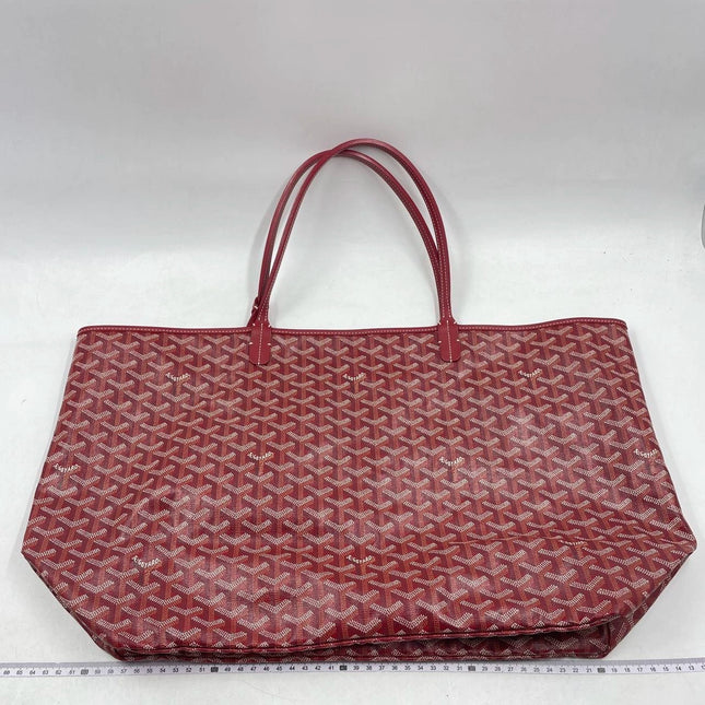 Sold Goyard Saint Louis GM Tote Large Burgundy
