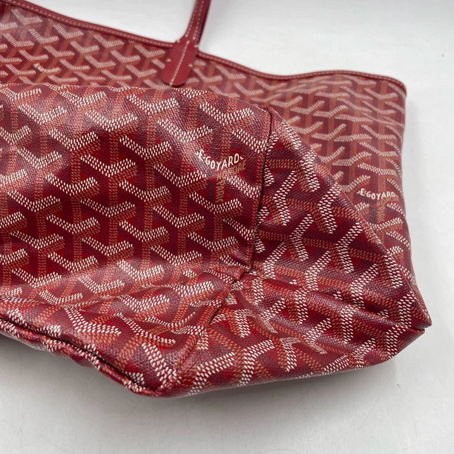 Sold Goyard Saint Louis GM Tote Large Burgundy