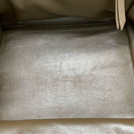 Celine Phantom Mini Dark Brown Suede Leather 30cm