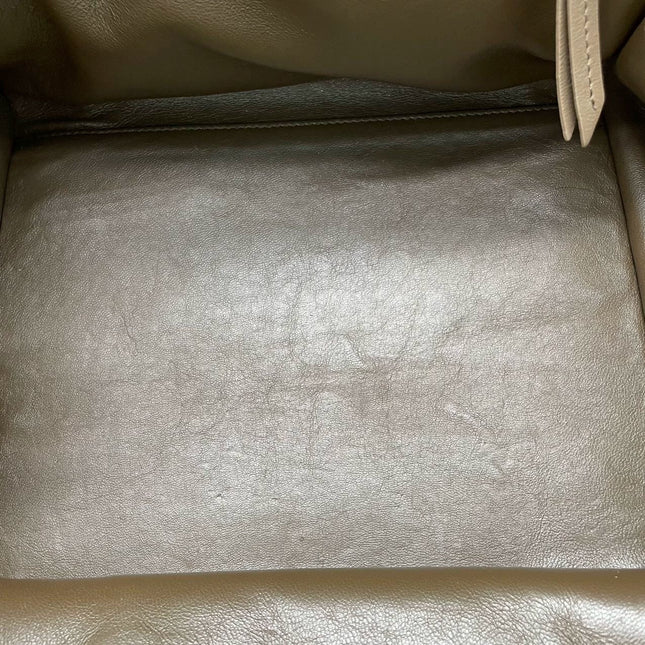 Celine Phantom Mini Dark Brown Suede Leather 30cm