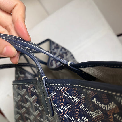 Sold Goyard Saint Louis 2019 GM Tote Large Navy