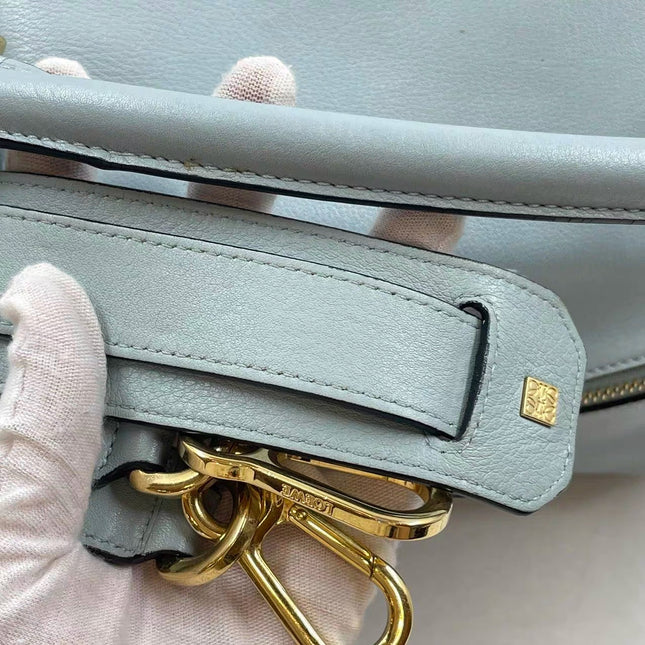 Loewe Puzzle Small Multi tone Blue Leather Crossbody Bag