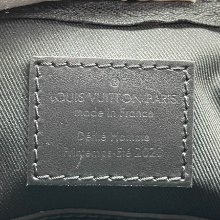 Sold Louis Vuitton Keepall Triangle Bag 50 Canvas Shoulder Strap Monogram Tufting Brown Black Never Worn