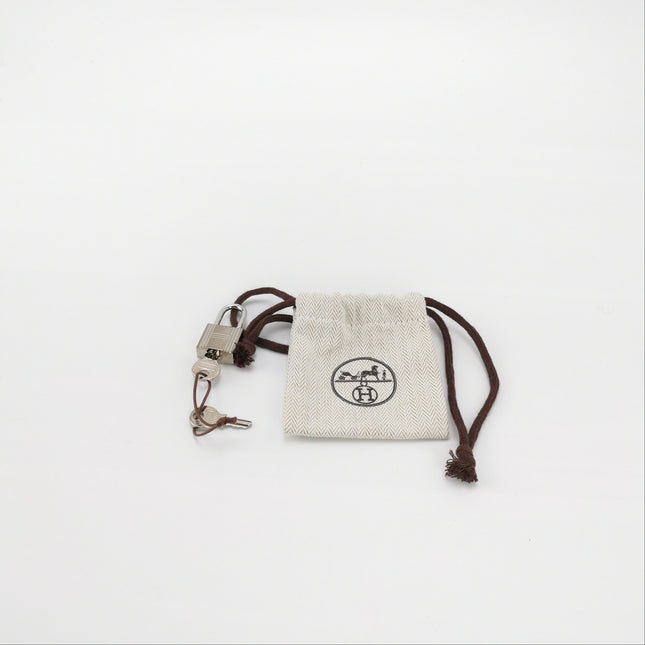 Hermes Picotin 18 Cargo Lock Pocket 18 Cream White Swift Leather and Canvas PHW