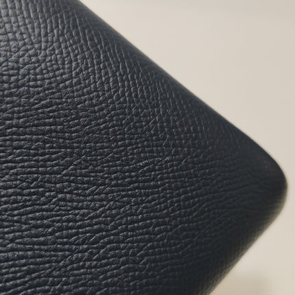 Hermes Picotin 18 Intrecciato Handles Epsom Leather Midnight Navy PHW