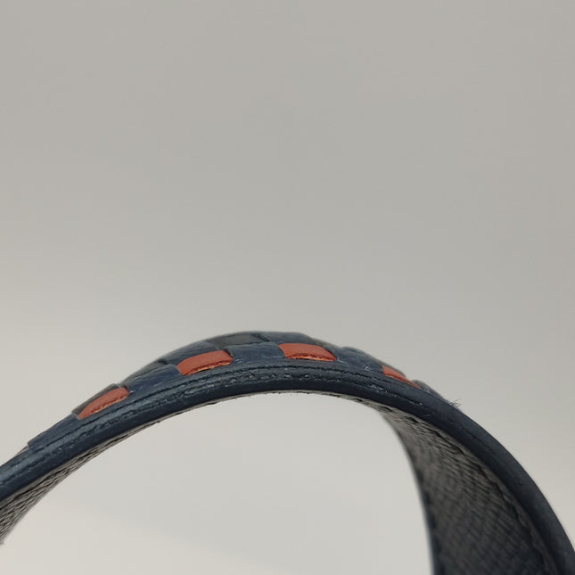 Hermes Picotin 18 Intrecciato Handles Epsom Leather Midnight Navy PHW