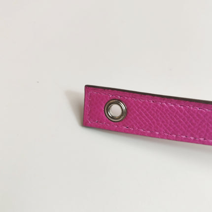 Hermes Picotin 18 Intrecciato Handles Epsom Leather Pink PHW