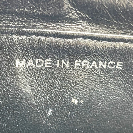 Chanel Black Velvet Shoulder Flap Backpack Vintage Silver HW, 1996