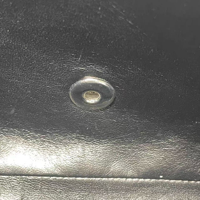 Chanel Black Velvet Shoulder Flap Backpack Vintage Silver HW, 1996