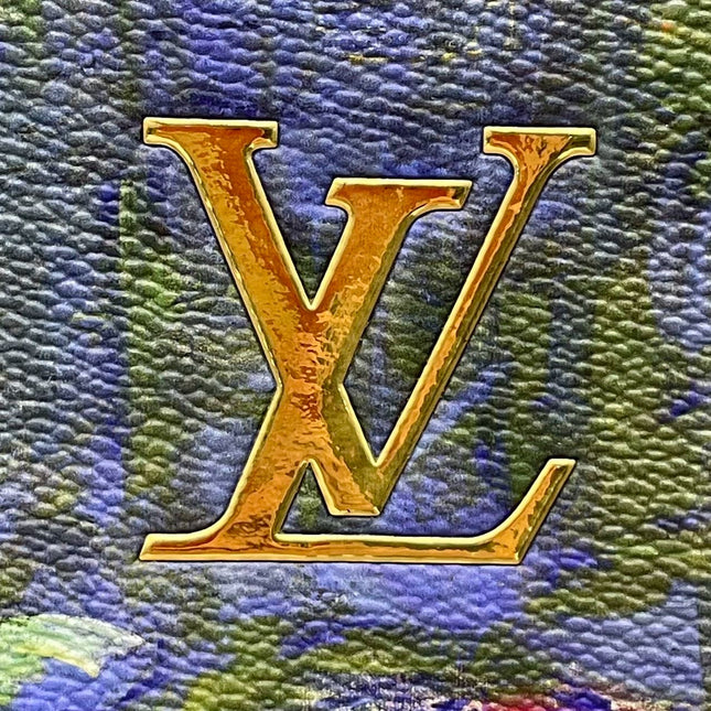 Louis Vuitton x Jeff Koons Speedy 30 Monet Water Lilies Top Handle Bag