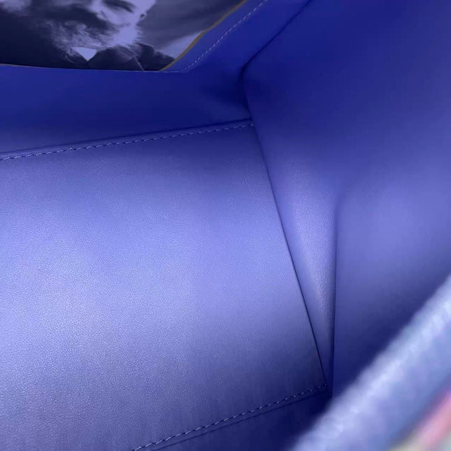 Louis Vuitton x Jeff Koons Speedy 30 Monet Water Lilies Top Handle Bag