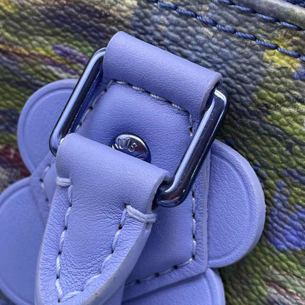 Louis Vuitton x Jeff Koons Speedy 30 Monet Water Lilies Top Handle Bag