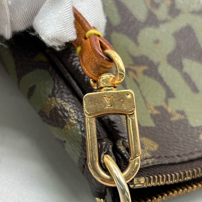 Louis Vuitton x Stephen Sprouse Green Graffiti Monogram Pochette Accessoire