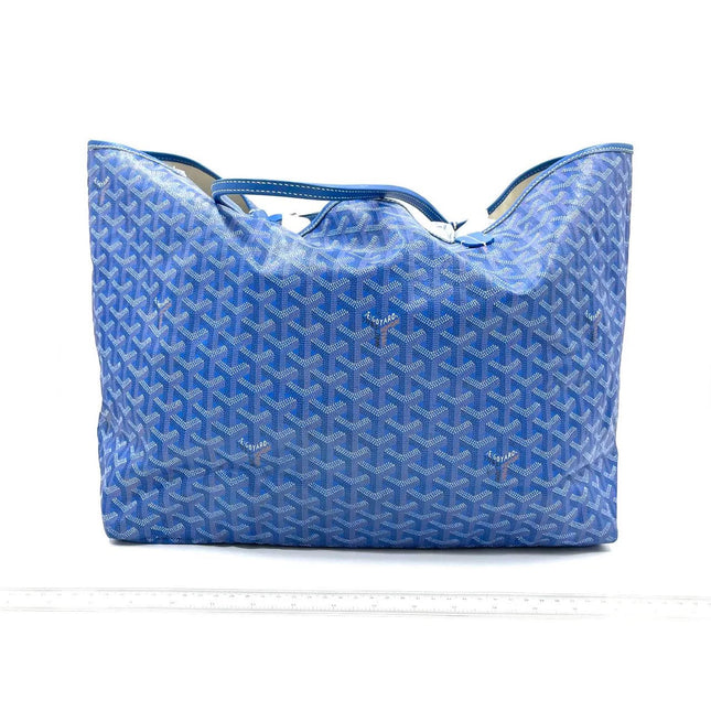 Sold Goyard Saint Louis GM Tote Large Blue