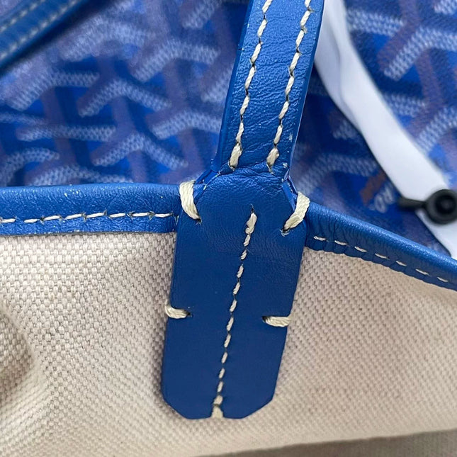 Sold Goyard Saint Louis GM Tote Large Blue