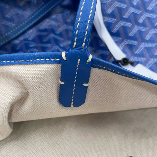 Sold Goyard Saint Louis GM Tote Large Blue