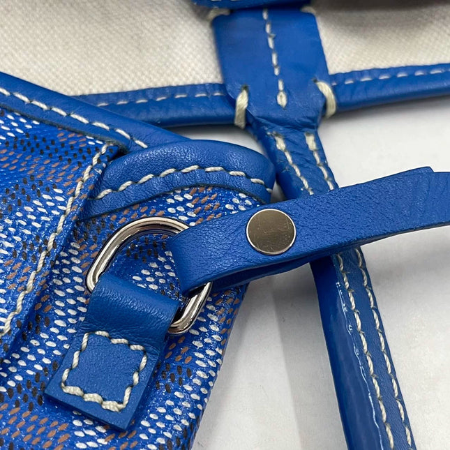 Sold Goyard Saint Louis GM Tote Large Blue