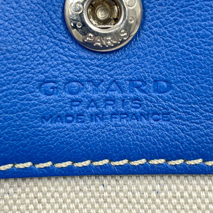 Goyard Anjou Mini Tote 2017 Blue leather