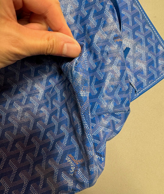Sold Goyard Saint Louis GM Tote Large Blue