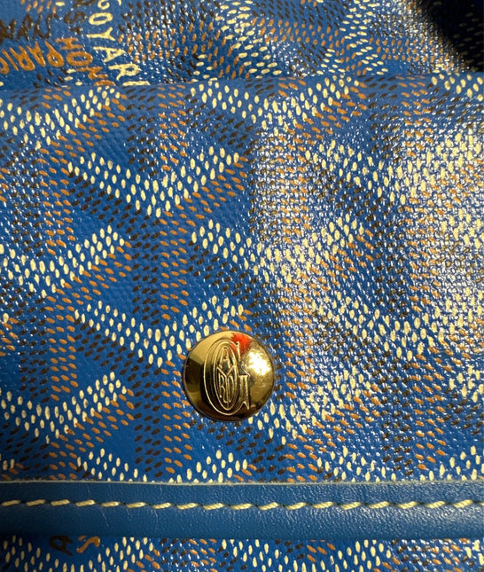 Sold Goyard Saint Louis GM Tote Large Blue