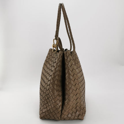 Bottega Veneta Andiamo Large Chocolate Brown Handbag
