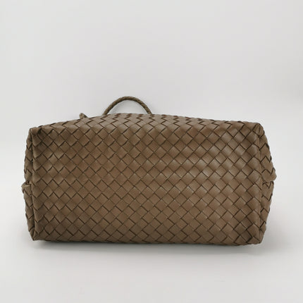 Bottega Veneta Andiamo Large Chocolate Brown Handbag